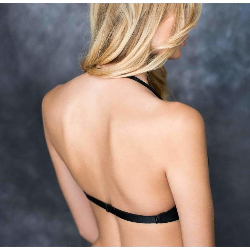 Greta Multiway Bra Straps in Black & Beige - Sara Lauren USA