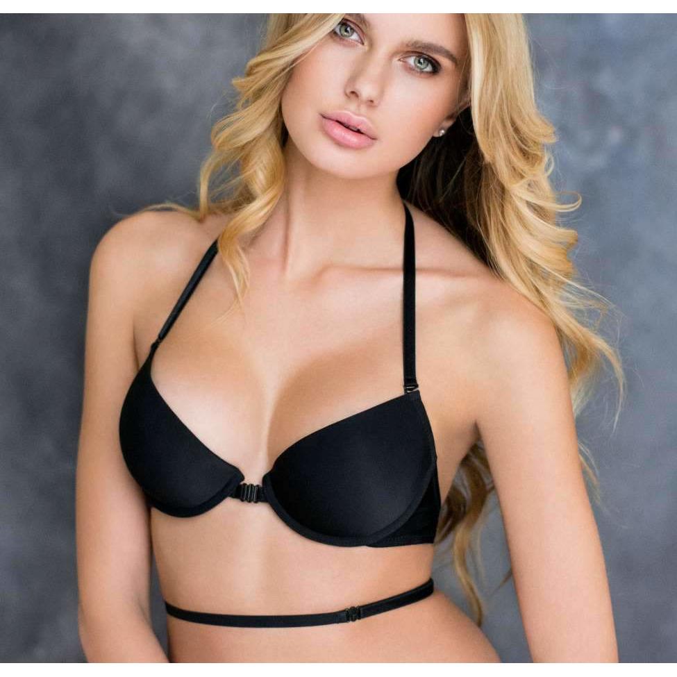Greta Multiway Bra Straps in Black & Beige - Sara Lauren USA