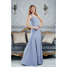 Load image into Gallery viewer, Elegant eveining/cocktail dress in light blue - Sara Lauren USA