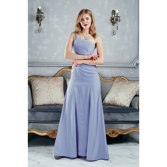 Elegant eveining/cocktail dress in light blue - Sara Lauren USA