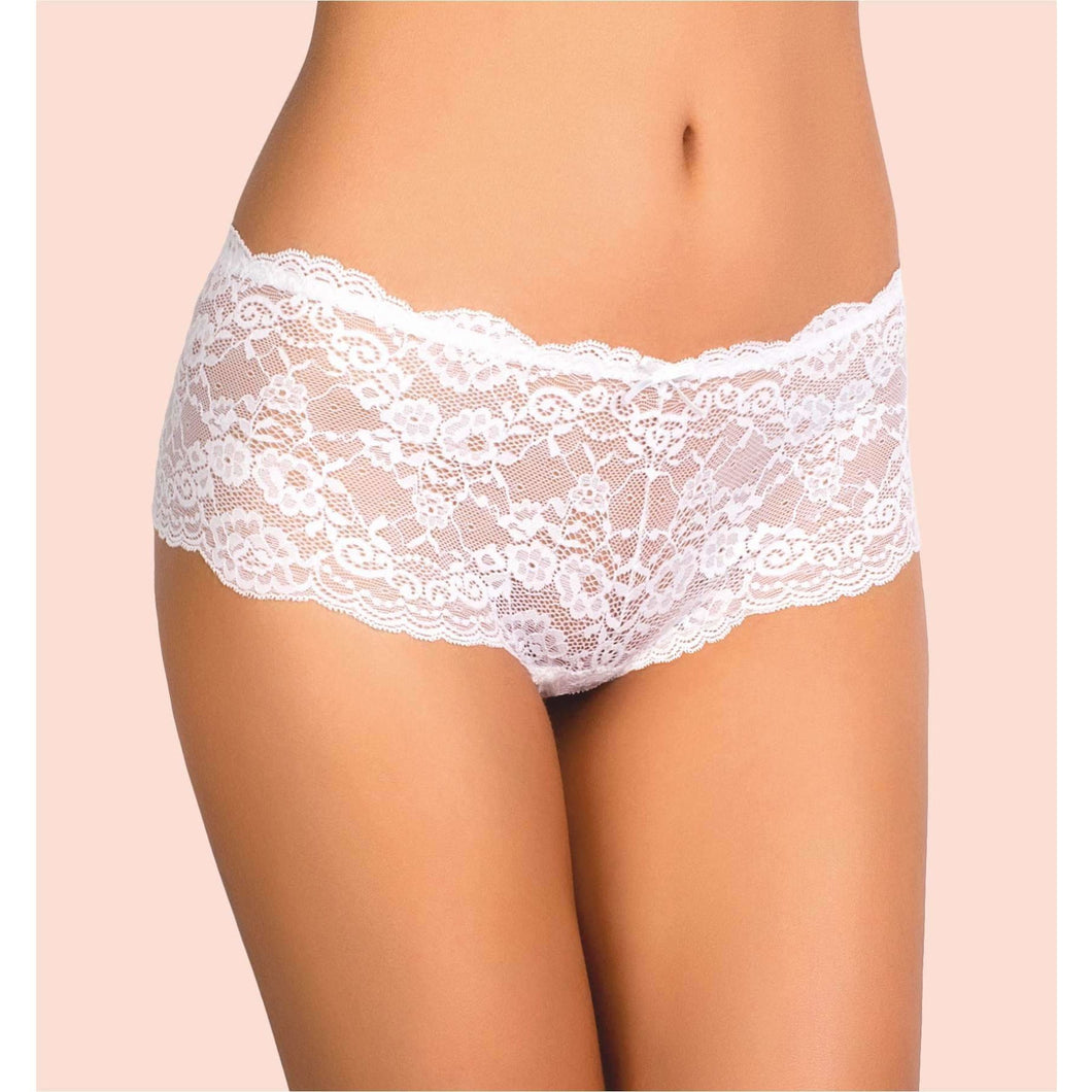 Grazia beautiful lace Panty in black or white colors - Sara Lauren USA